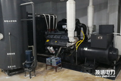 準(zhǔn)備啟動上柴柴油發(fā)電機組